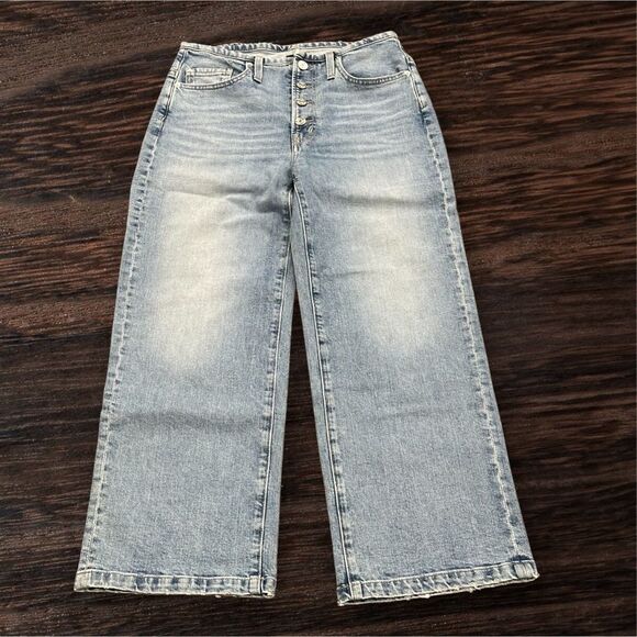 EDWIN ANTHROPOLOGIE Women’s Bound Marli Ankle Jeans in the Size 27 in Trip Blue - Picture 3 of 9